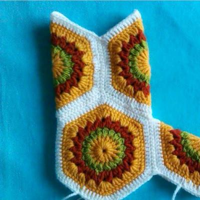 Knitted summer boots